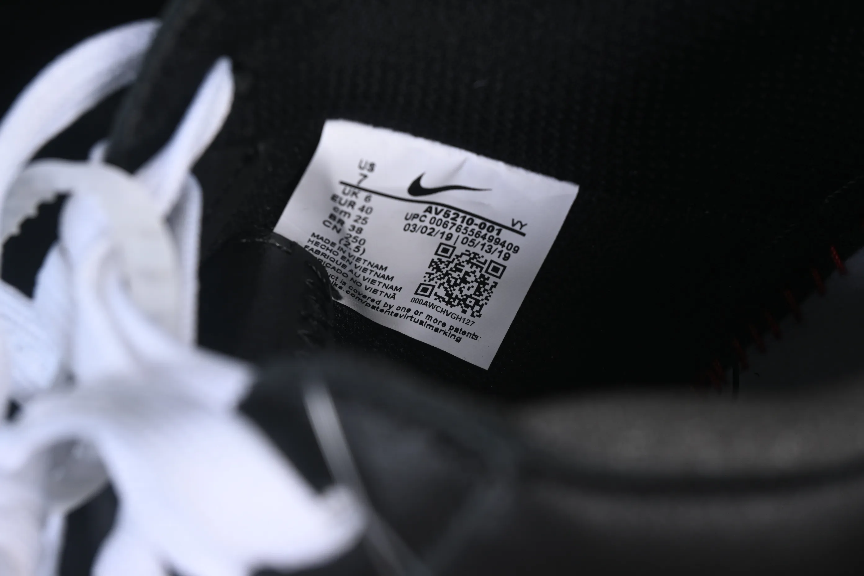All categories Nk Air Force 1 Air Force series Nk Air Force 1 Low Off White x Nike Air Force 1'07 Low joint model Air Force 1 low-top casual sports sneakers AV5210-001